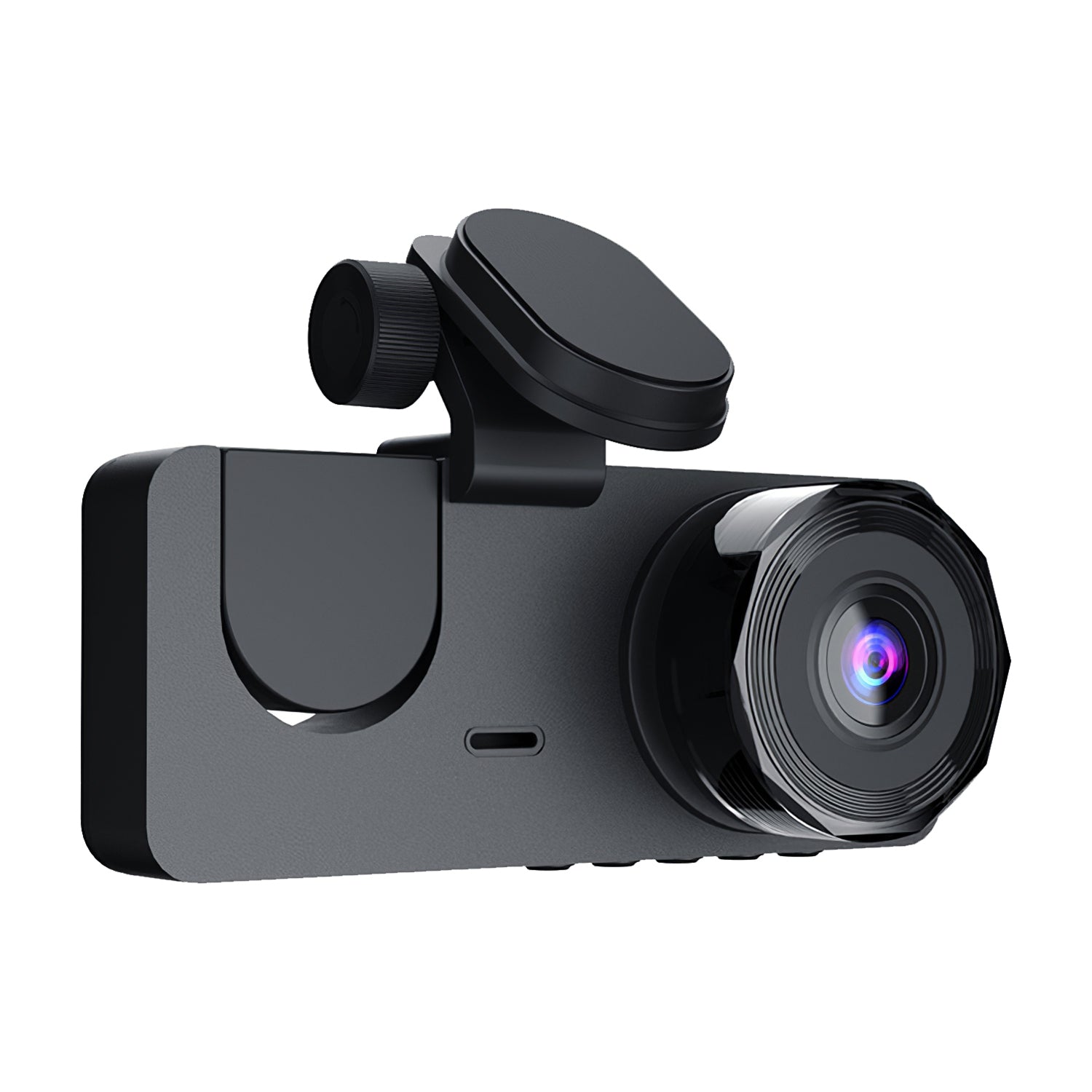 3 Channel Dash Cam Front Inside Rear Vehicle Driving