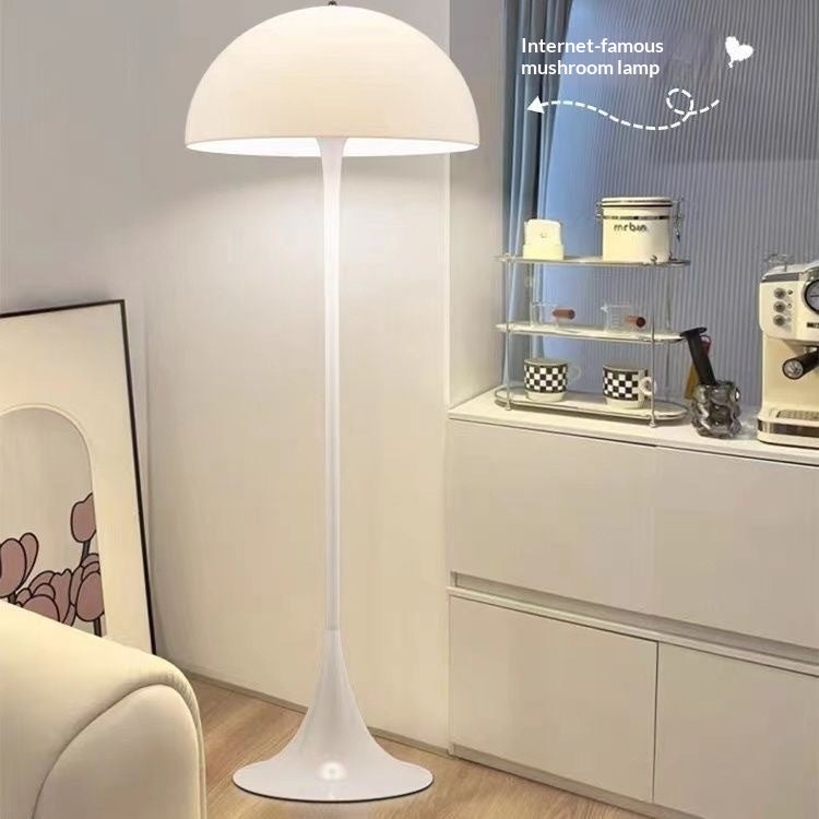 French-style Cream-colored Decorative Floor Lamp