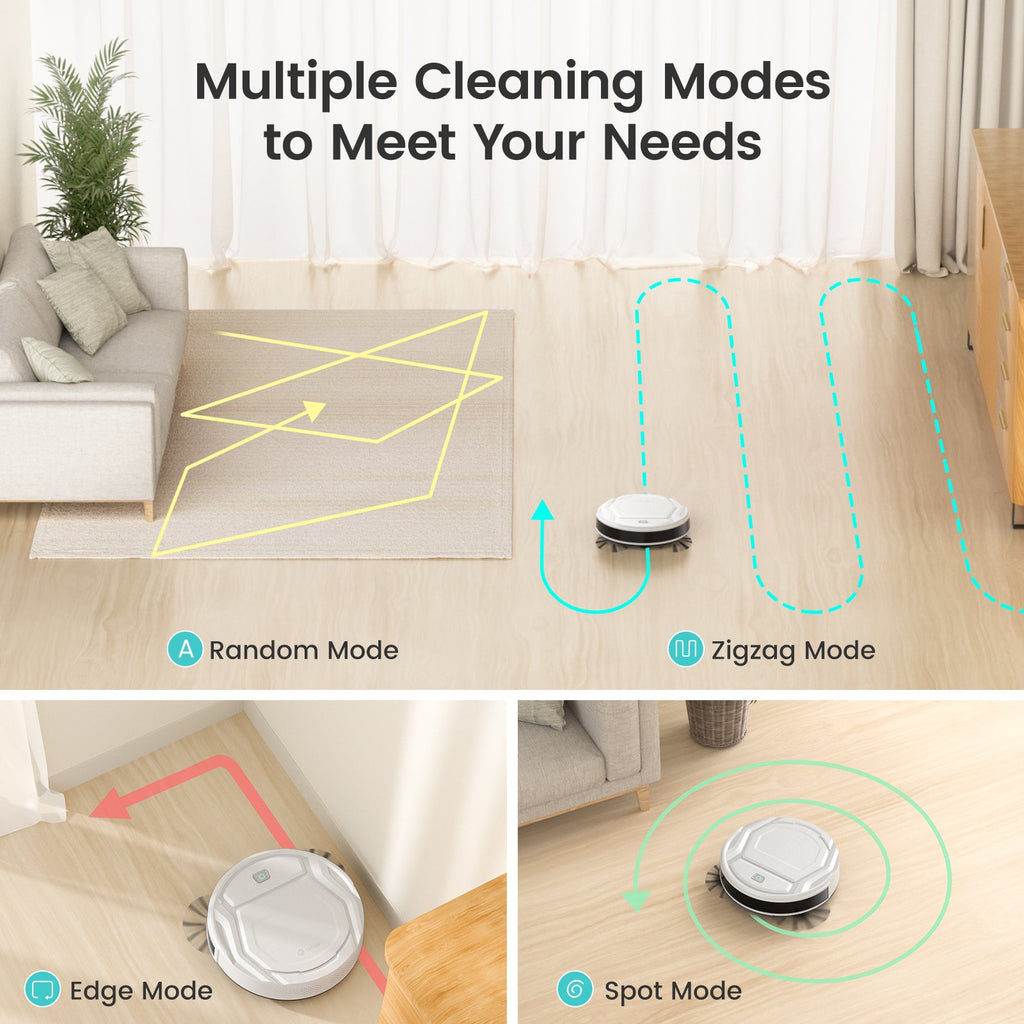 LiDAR Robot Vacuum & Mop Pro — 7000Pa Suction, Self-Navigation, App Control