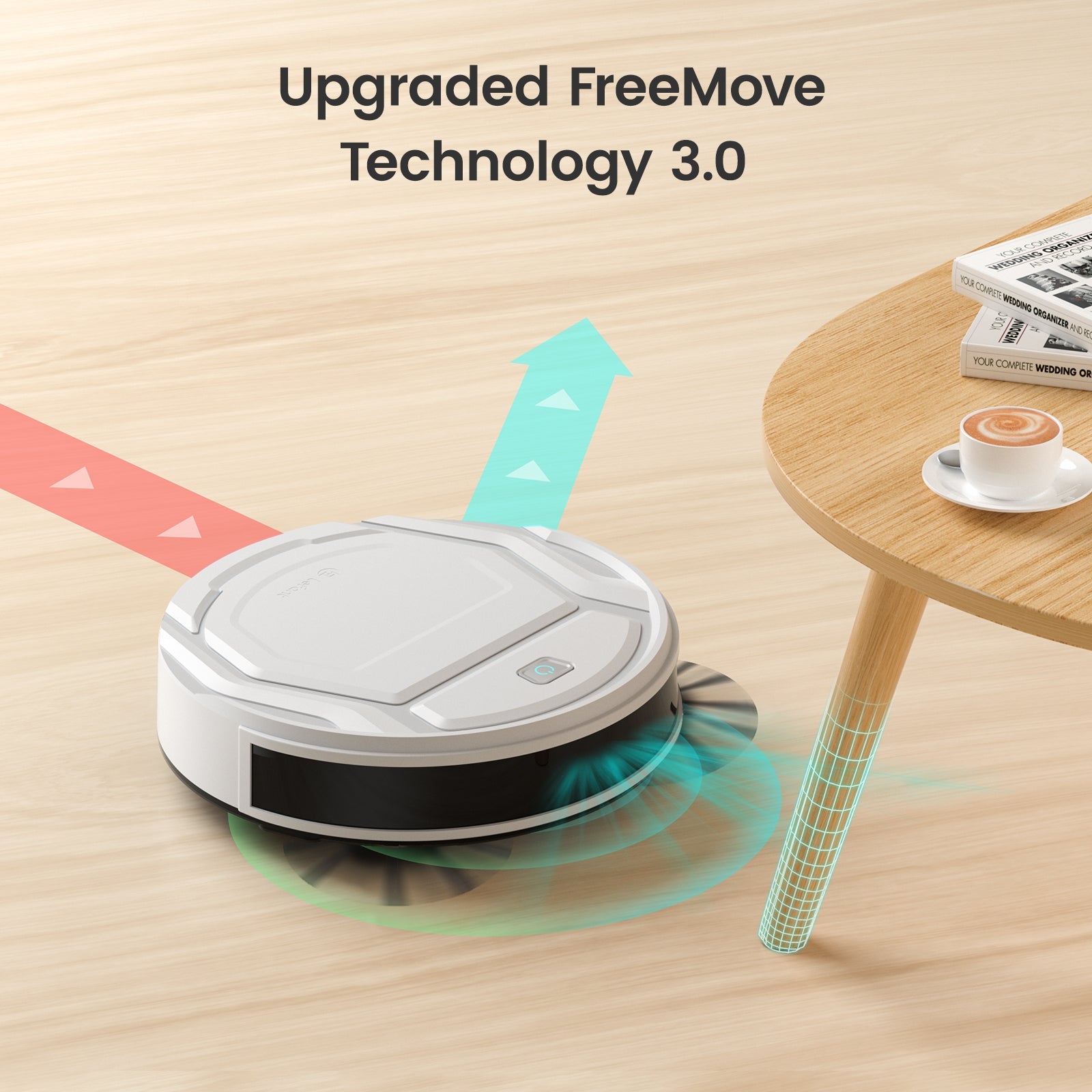 LiDAR Robot Vacuum & Mop Pro — 7000Pa Suction, Self-Navigation, App Control