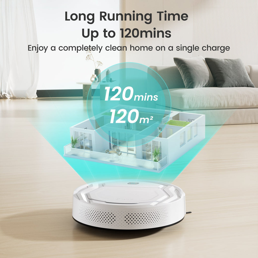 LiDAR Robot Vacuum & Mop Pro — 7000Pa Suction, Self-Navigation, App Control