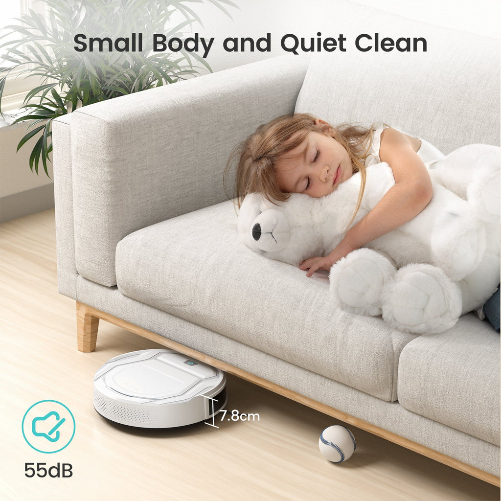 LiDAR Robot Vacuum & Mop Pro — 7000Pa Suction, Self-Navigation, App Control