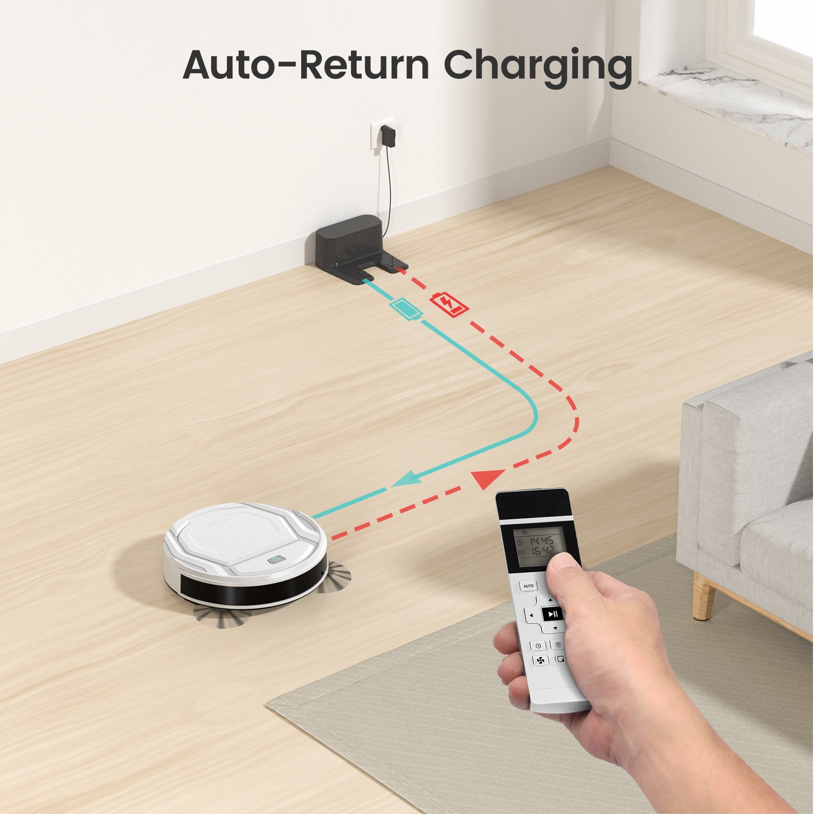 LiDAR Robot Vacuum & Mop Pro — 7000Pa Suction, Self-Navigation, App Control