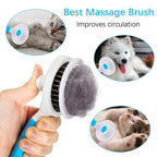 Self Cleaning Slicker Brush - Cat Brush Skin-Friendly Deshedding