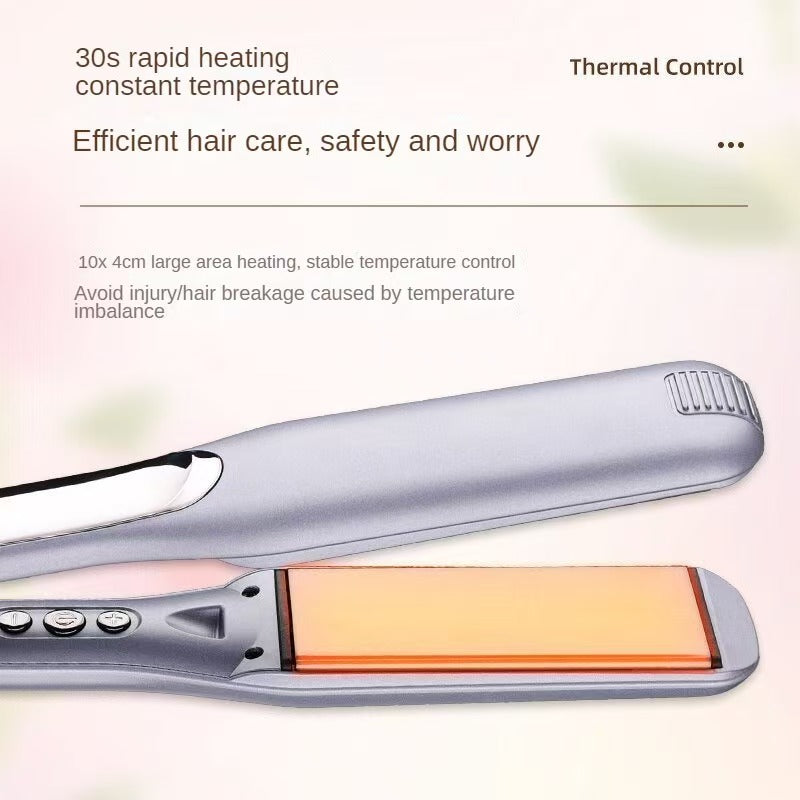 Ceramic Hair Straightener With Smart LCD Display