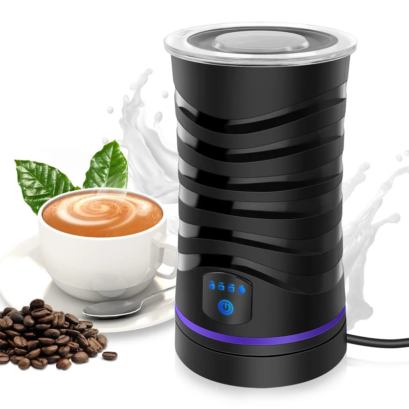 Electric Milk Frother and Steamer — 400W Hot Chocolate Machine