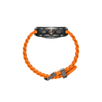 Orange Galaxy Watch Ultra with textured band, Bluetooth 47mm smartwatch accessory
