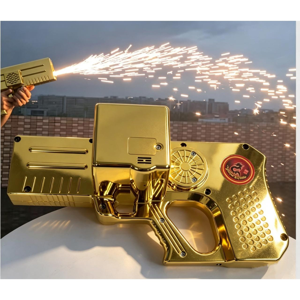 Hand Hold Cold Spark Machine | BT-EF55LED3 - product view 1
