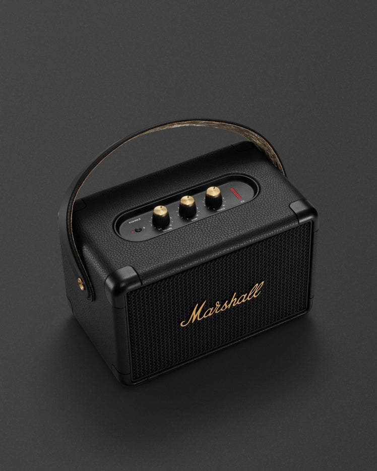 Marshall Kilburn II Portable Bluetooth Speaker — 20H Battery, Classic Amp-Inspired Design