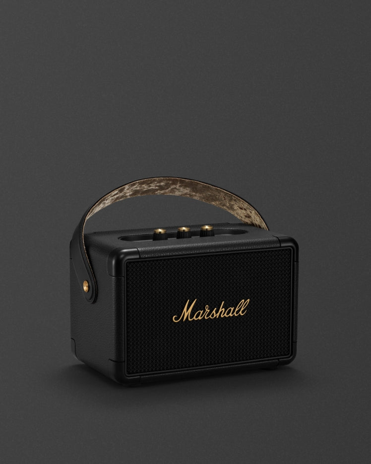 Marshall Kilburn II Portable Bluetooth Speaker — 20H Battery, Classic Amp-Inspired Design