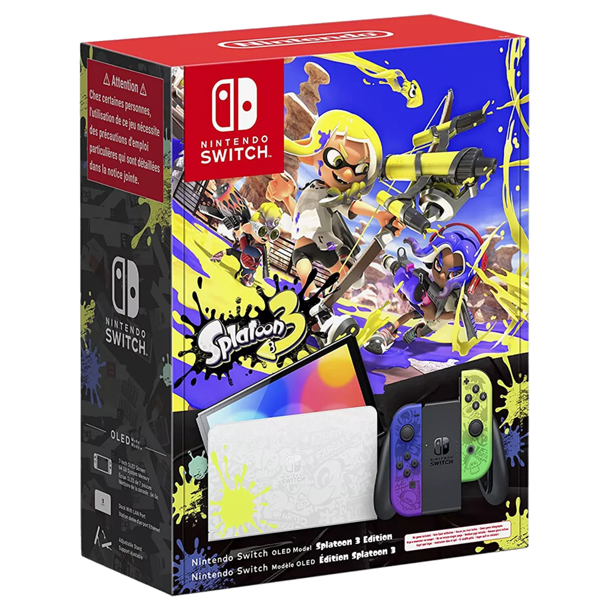 Nintendo Switch OLED Splatoon 3 Special Edition Console — Soundmali