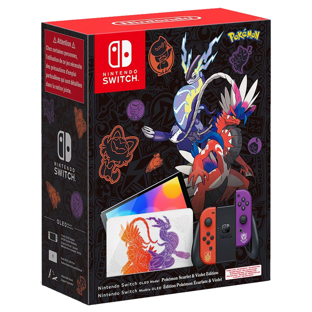 Nintendo Switch OLED Pokemon Scarlet and Violet Limited Edition Console — Soundmali