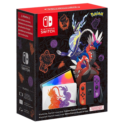 Nintendo Switch OLED Pokemon Scarlet and Violet Limited Edition Console — Soundmali
