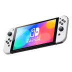 Nintendo Switch OLED - White (view 2) — Soundmali