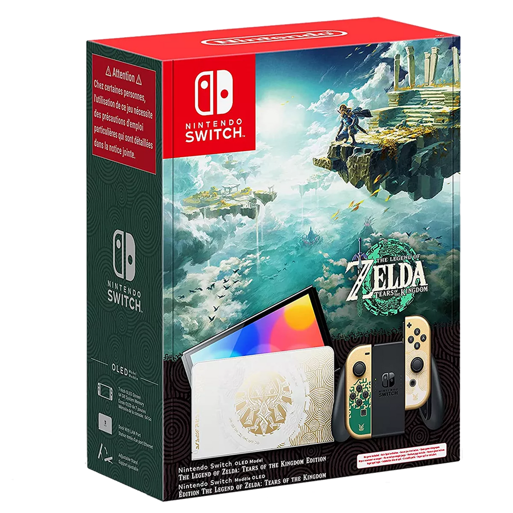 Nintendo Switch OLED Zelda: Tears of the Kingdom Limited Edition — Soundmali