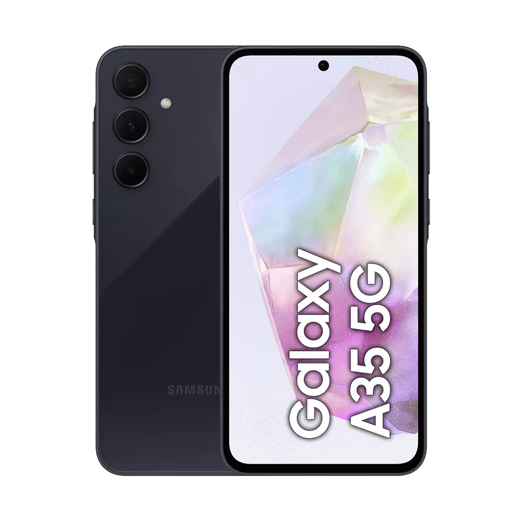Samsung Galaxy A35 5G Smartphone (Dual-SIMs, 8+256GB) - Awesome Navy — Soundmali