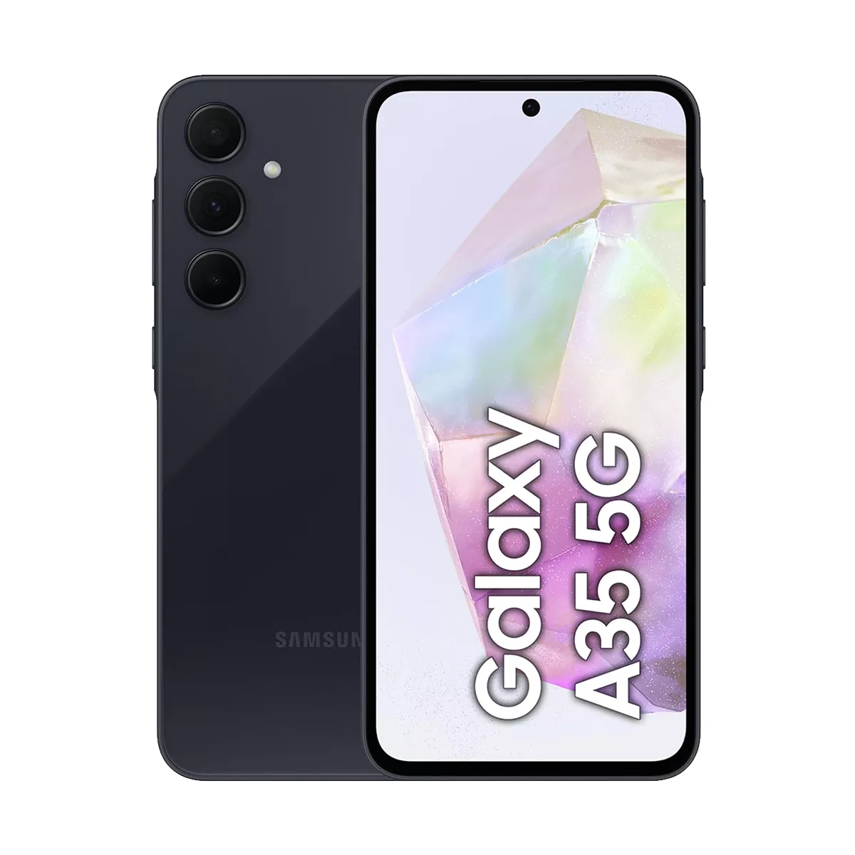 Samsung Galaxy A35 5G Smartphone (Dual-SIMs, 8+256GB) - Awesome Navy — Soundmali