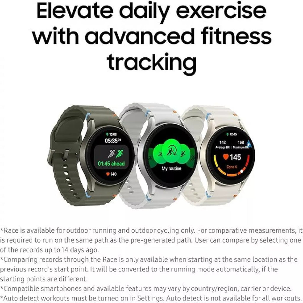 Samsung Galaxy Watch 7 Smart Watch (bluetooth, 40mm) - Cream (view 5) — Soundmali