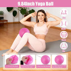 14-Piece Pilates Ring Essentials Kit — Magic Circle, Resistance Bands & Grip Socks - Image 2