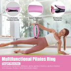 14-Piece Pilates Ring Essentials Kit — Magic Circle, Resistance Bands & Grip Socks - Image 4