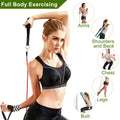 11-Piece Resistance Bands Set — Full Body Home Gym with Door Anchor & Handles - Image 1