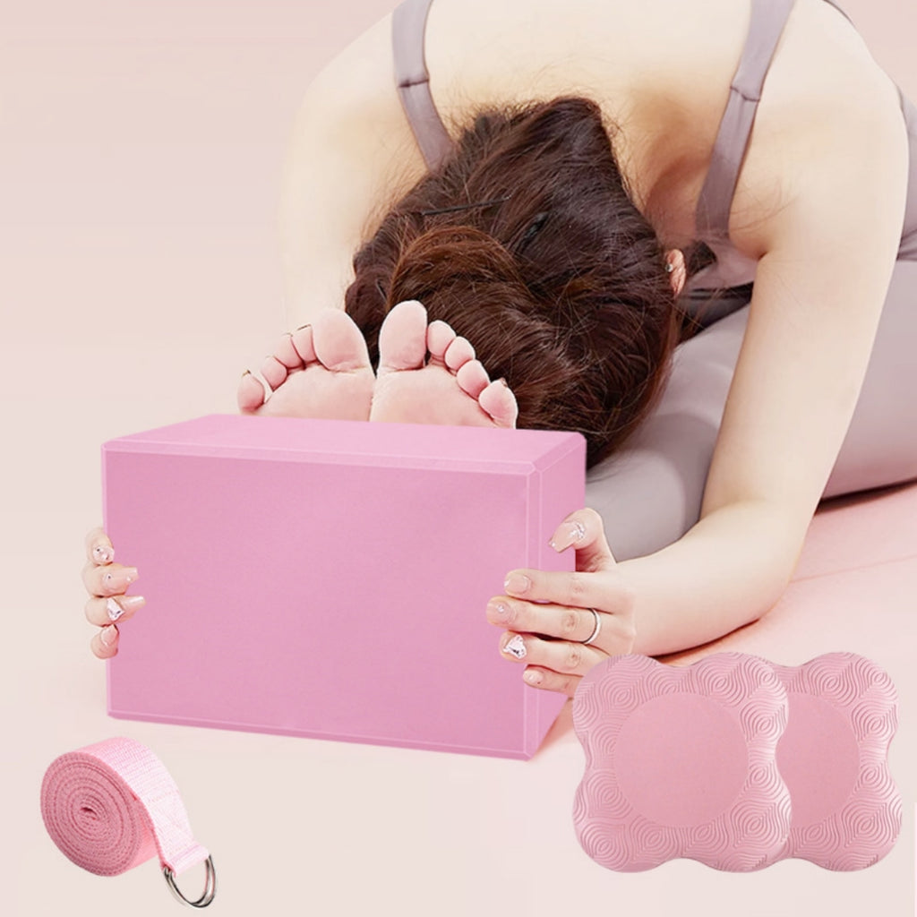 EVA Foam Yoga & Pilates Blocks Set of 2 — High-Density Studio Quality - Image 3