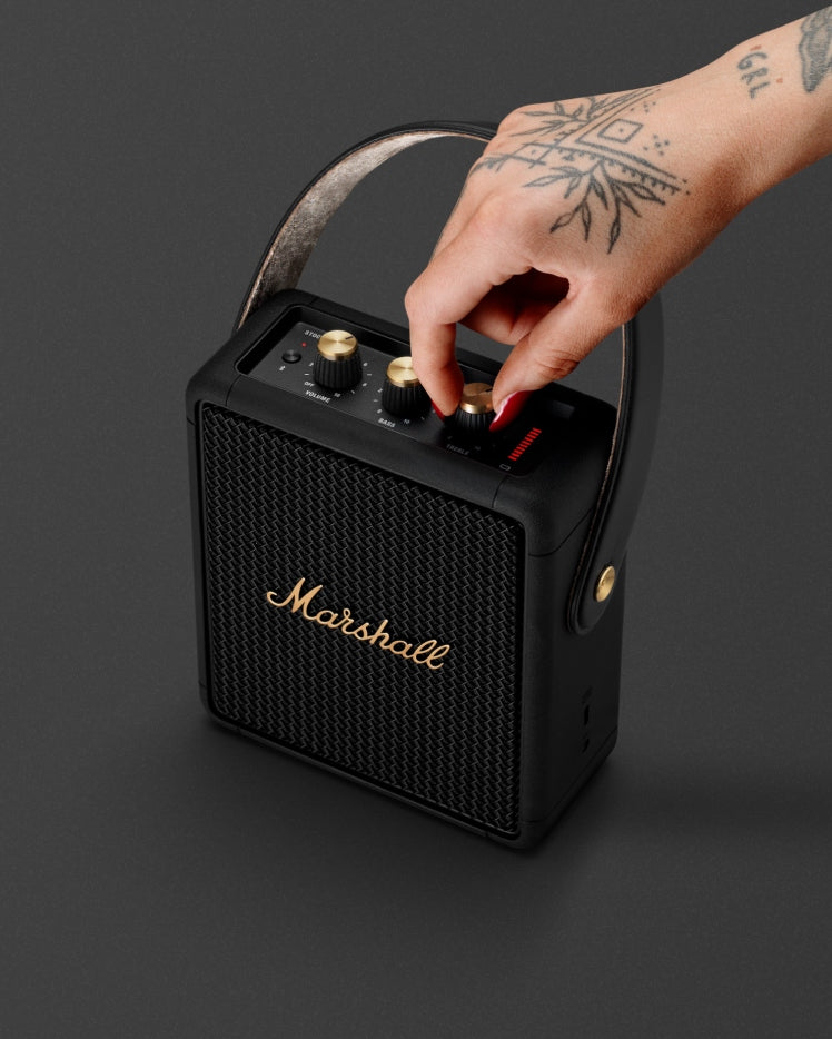 Marshall Stockwell II Portable Bluetooth Speaker — 20H Battery, Compact Amp Design
